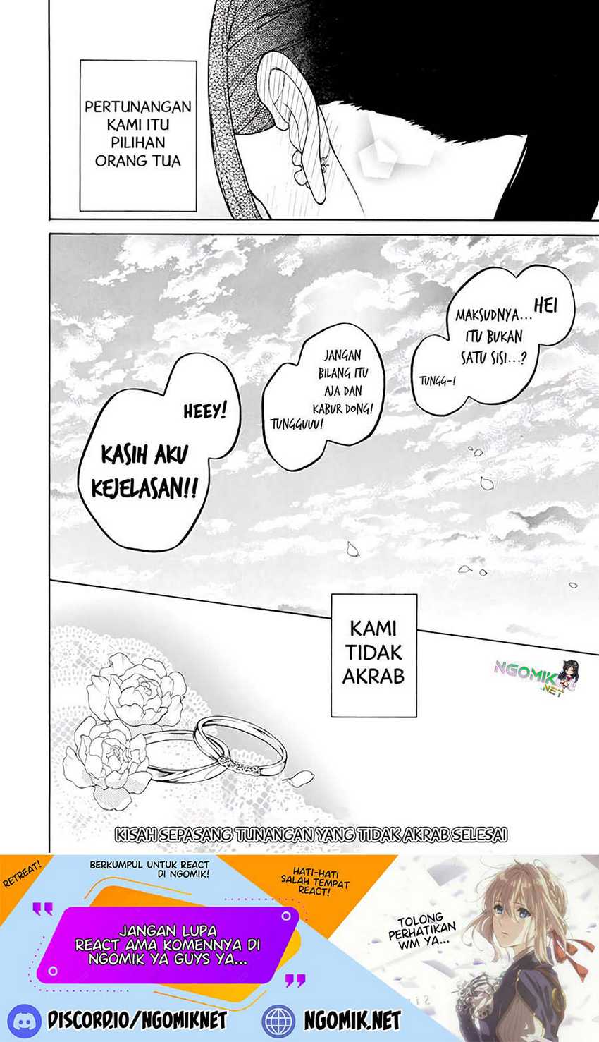 Naka no Warui Iinazuke no Hanashi Chapter 37 END Gambar 21
